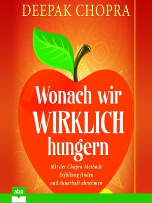 cover image of Wonach wir wirklich hungern